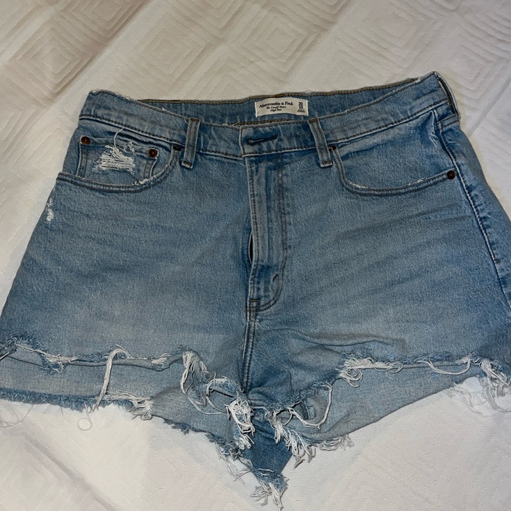 Abercrombie & Fitch The Cutoff Shorts High Rise Size 30|10